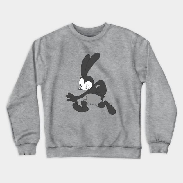 Running Oswald Crewneck Sweatshirt by NerdsDoingNerdyThings